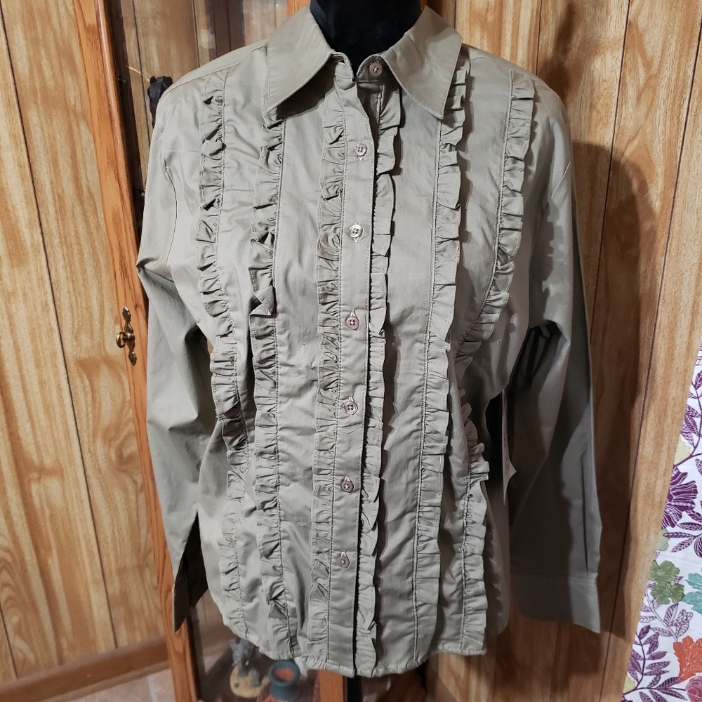 Nwt Bill Blass Womens Shirt